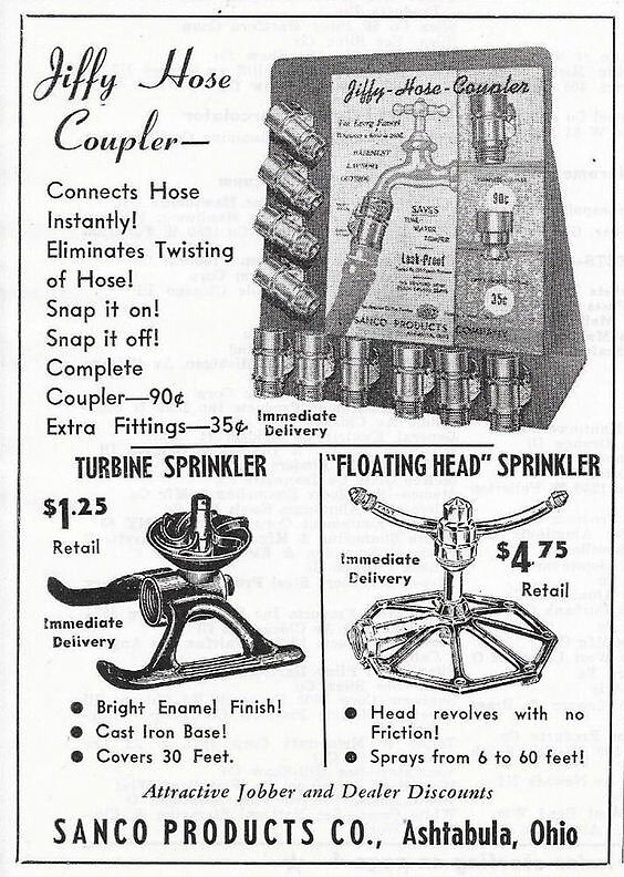 US Zeitschriftsinserat um 1950